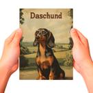 Placa Decorativa Raças Cachorro Vintage Dachshund Cor: Sortido Placa Decorativa Raças Cachorro Vintage Dachshund Cor: Sortido