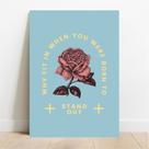 Placa Decorativa Rose