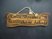 Placa decorativa
