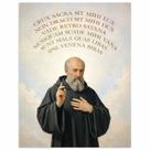 Placa Decorativa São Bento Oração em Latim Poderosa 40x60cm