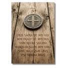 Placa Decorativa São Bento Oração Poderosa 15x21cm Ref 3523