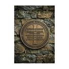 Placa Decorativa São Bento Oração Poderosa 50x70cm Ref 7312