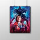 Placa Decorativa - Série Stranger Things - Demogorgon