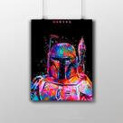 Placa Decorativa - Star Wars Paint By Numbers Placa Decorativa - Star Wars Paint By Numbers