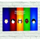 Placa Decorativa Stranger Things (28x20 cm)