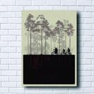 PLACA DECORATIVA - STRANGER THINGS (28x20cm)