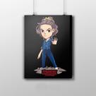 Placa Decorativa Stranger Things Eleven Desenho - Série Netflix