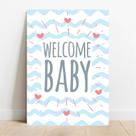 Placa Decorativa Sweet Welcome