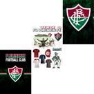 Placa Decorativa Time Fluminense 3 No Tamanho 21 X 29 Em Mdf
