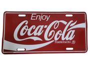 Placa Decorativa Vintage Coca-Cola - Estilo Licença Americana - Original anos 90