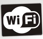 Placa Decorativa Wifi Em Pvc 2mm - Modelo 1