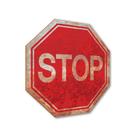 Placa Decorativos MDF 35x35 Stop Pare Placa Decorativos MDF 35x35 Stop Pare