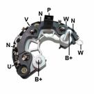Placa Diodo Conjunto Retificador 120A F250 F350 F4000 F12000 F14000 F16000 F00M123252 F00M123309 Alternador BO 0124325064 0124325063 0124325161