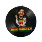 Placa Disco de Vinil Decorativo em Madeira Star - Bob Marley