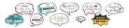 Placa divertida casamento 2 com 10 und Placa divertida casamento 2 com 10 und