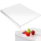 Placa Em Acrílico Transparente Antiderrapante Para Cortes Alimentícios Tábua de Cortar Suporte Pia Cozinha