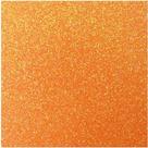 Placa em EVA 48X40CM Gliter Laranja Neon 2MM PCT.C/10