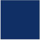 Placa em EVA 60X40CM Azul Royal 1,6MM Pacote com 10