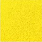 Placa em EVA Atoalhado 48X40CM Amarelo 2MM Pacote com 05