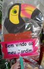Placa em madeira com mensagem Placa em madeira com mensagem