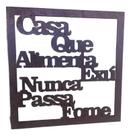 Placa Em Mdf Com Dizeres Exú, Decoração, Umbanda Placa Em Mdf Com Dizeres Exú, Decoração, Umbanda