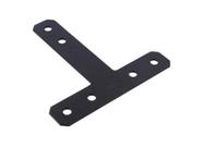 Placa em T de aço Hampton 0,5 cm x 30 cm x 30 cm preta Placa em T de aço Hampton 0,5 cm x 30 cm x 30 cm preta