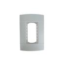 Placa/Espelho 2Mod+Suporte Branco LunareUp Schneider S421237