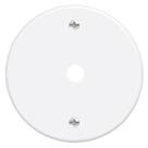 Placa Espelho 3"" F6 Redonda Com Furo 10mm Blanc - 0451 - Fame Placa Espelho Redonda C-furo 10mm Blanc* 451 Fame Placa Espelho 3"" F6 Redonda Com Furo 10mm Blanc - 0451 - Fame Placa Espelho Redonda C-furo 10mm Blanc* 451 Fame