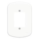Placa Espelho 4"" x 2"" F3 Blanc - 0837 - FAME