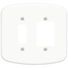 Placa Espelho 4"" x 4"" F13 Blanc - 0949 - FAME Placa Espelho 4"" x 4"" F13 Blanc - 0949 - FAME
