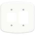 Placa Espelho 4"" x 4"" F23 Blanc - 0953 - FAME