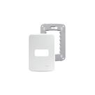 Placa Espelho 4x2 1 Mod Branca Miluz S3B77110 Com Suporte