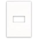Placa Espelho 4x2 1 Modulo Horizontal Branco Legrand Arteor Placa Espelho 4x2 1 Modulo Horizontal Branco Legrand Arteor