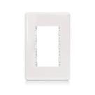 Placa Espelho 4x2 3 Módulos 869570 Steck Stella Branco NF-e Placa Espelho 4x2 3 Módulos 869570 Steck Stella Branco NF-e