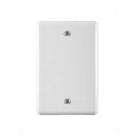 Placa Espelho 4x2 Cega C/ Suporte Ilumi Linha Stylus Branco