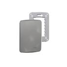 Placa Espelho 4x2 Cega Cor Alumínio Miluz S3B77102 Com Suporte Schneider