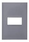 Placa Espelho 4x2 Pial Plus+(mais) 618501cz Cinza Legrand