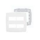 Placa Espelho 4x4 4 Módulos Branco Legrand Pial Plus 618534