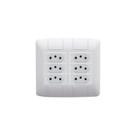 Placa/Espelho 4x4 6 Interruptor Simples 10A Aria Tramontina Placa/Espelho 4x4 6 Interruptor Simples 10A Aria Tramontina