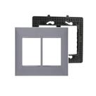 Placa Espelho 4x4 6 mod. Legrand Pial Plus+(mais) 618516CZ