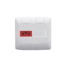 Placa/Espelho 4x4 Tomada VM 20A Interruptor 10ABC Tramontina