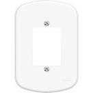 Placa Fame''Blanc''4X2 (1 Tomada/3 Saidas)