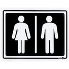 Placa Feminino Masculino 20 x 15 Cm PS67 Encartale