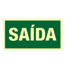 placa fotoluminescente saida placa fotoluminescente saida