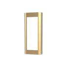 Placa Frontal Metálica Dorada para Timbre Ring Wired Doorbell Pro 2