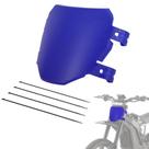 Placa frontal para número de moto elétrica off-road CHANGCHENG azul