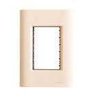 Placa Giz 4X2 3P Nude Soft Touch 57200068 Tramontina Placa Giz 4X2 3P Nude Soft Touch 57200068 Tramontina