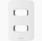 Placa gracia branca 2x4 com suporte