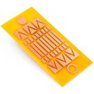 Placa Grafico Luxor Mini 3x6cm - Radionica Radiestesia