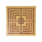 Placa Grafico Mesa De Amiens G 15x15cm - Radionica Radiestesia